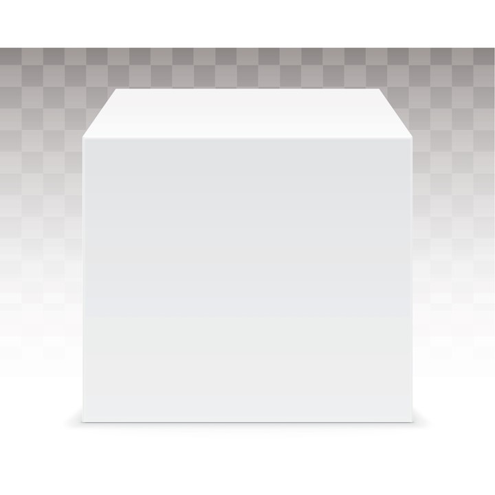 ELLIOT podie hvit - 35x35x70cm