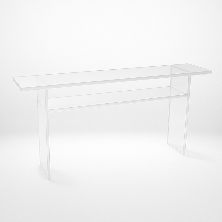 BLÅSJØ konsollbord 140x30x75