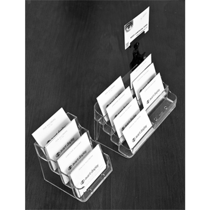 VISITTKORTHOLDER 4 plasser - liggende - 12pk.