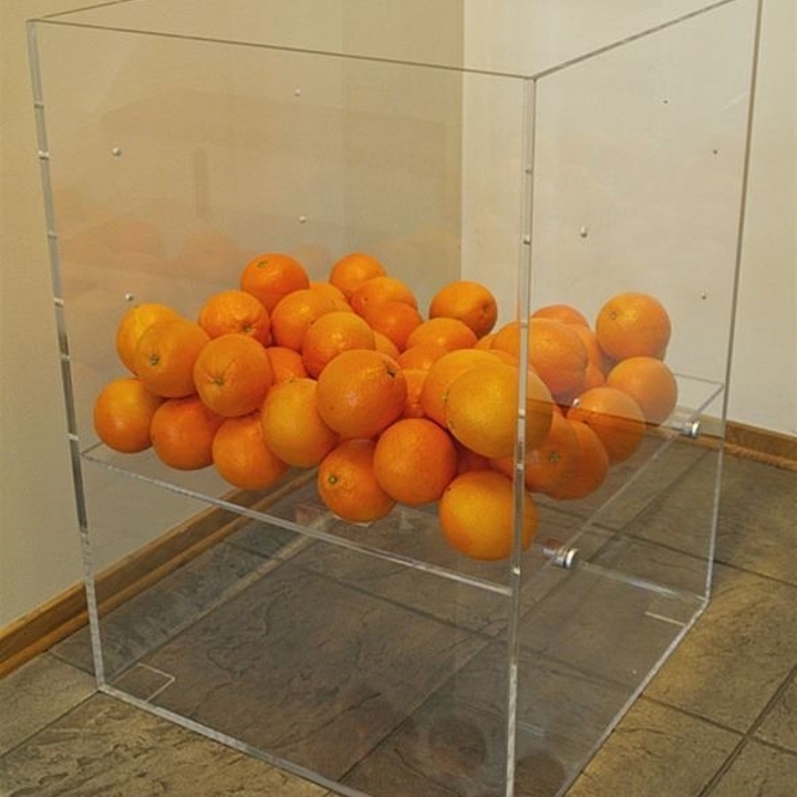 TOKENES Sjokkselger Hvit 60x40x75cm - regulerbare høyder