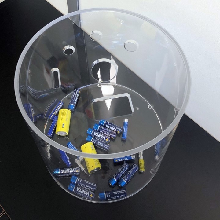 HILLESTAD Batterisamler Ø25cm - 25cm