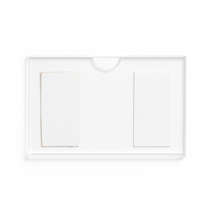 VISITTKORTHOLDER for vegg liggende