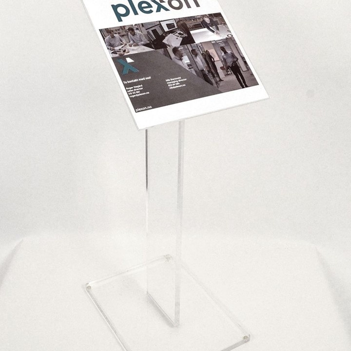 DUKEN Plakatdisplay/stativ A4