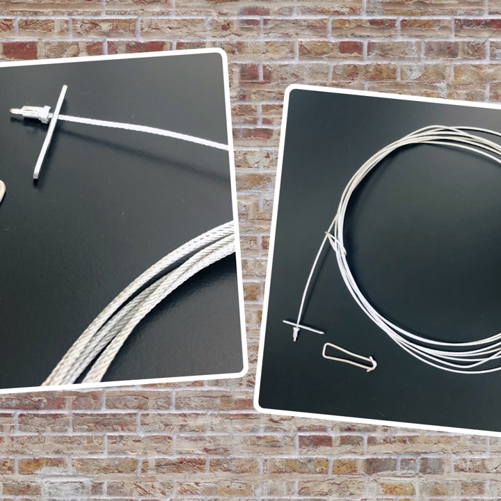 Anker for vaierfeste, tak