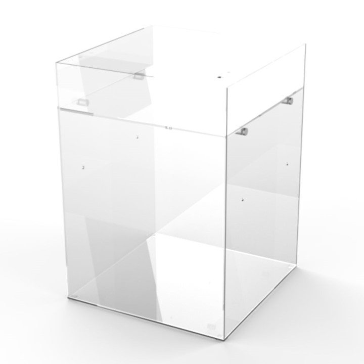 TOKENES Sjokkselger Klar 51x51x71,3cm - regulerbare høyder